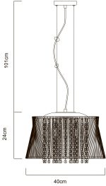 Подвесная люстра Arte Lamp INCANTO A4207SP-4CC — изображение 4