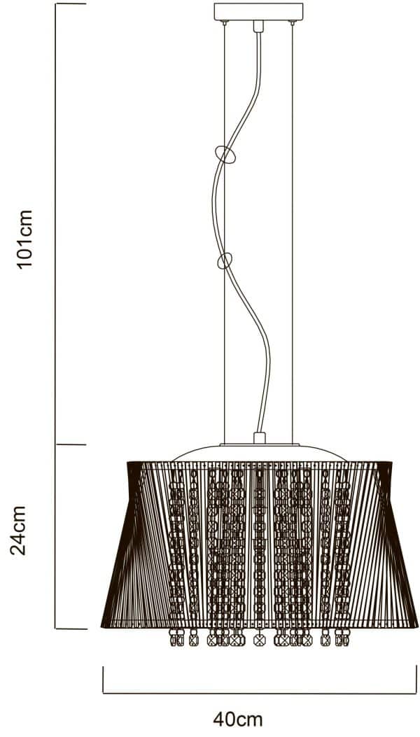 Подвесная люстра Arte Lamp INCANTO A4207SP-4CC — изображение 4