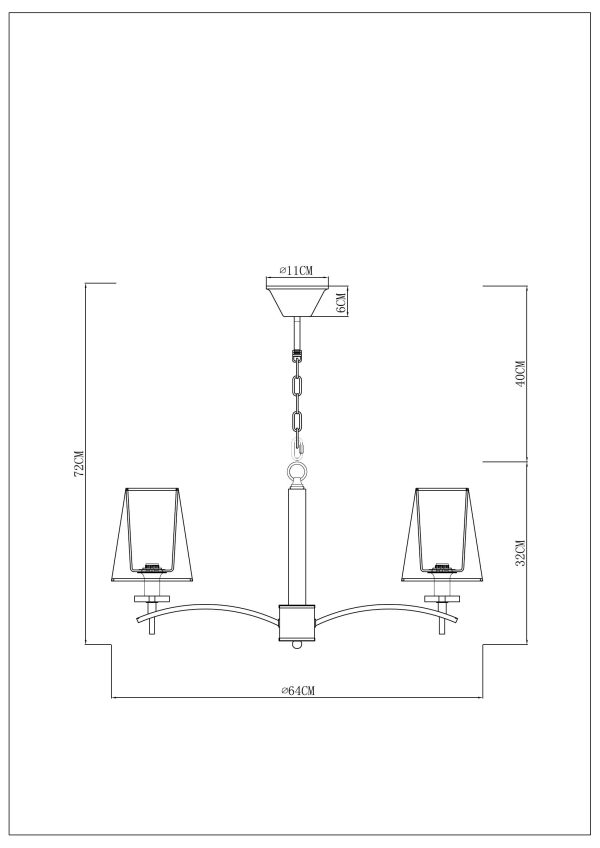 Подвесная люстра Arte Lamp KENSINGTON A4098LM-5CC — изображение 3