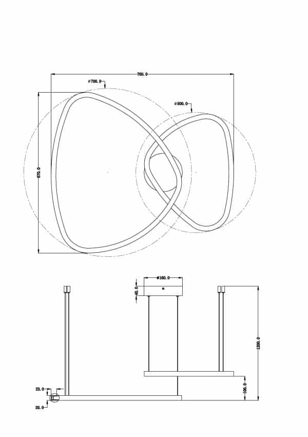 Подвесная люстра Arte Lamp MADISON A2194SP-2PB — изображение 4