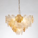 Подвесная люстра ARTE LAMP MALLIKA A4077LM-10GO — изображение 2