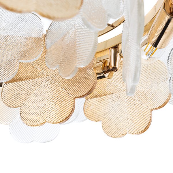 Подвесная люстра ARTE LAMP MALLIKA A4077SP-7GO — изображение 4