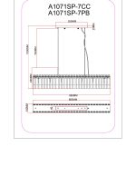 Подвесная люстра Arte Lamp MAYOTTE A1071SP-7CC — изображение 4
