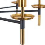 Подвесная люстра Arte Lamp RICCARDO A4075LM-8BK — изображение 5