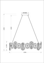 Подвесная люстра Arte Lamp SARAH A1062SP-6CC — изображение 5