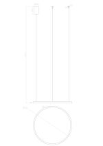 Подвесная люстра Arte Lamp SMOOTH A2223SP-1PB — изображение 4