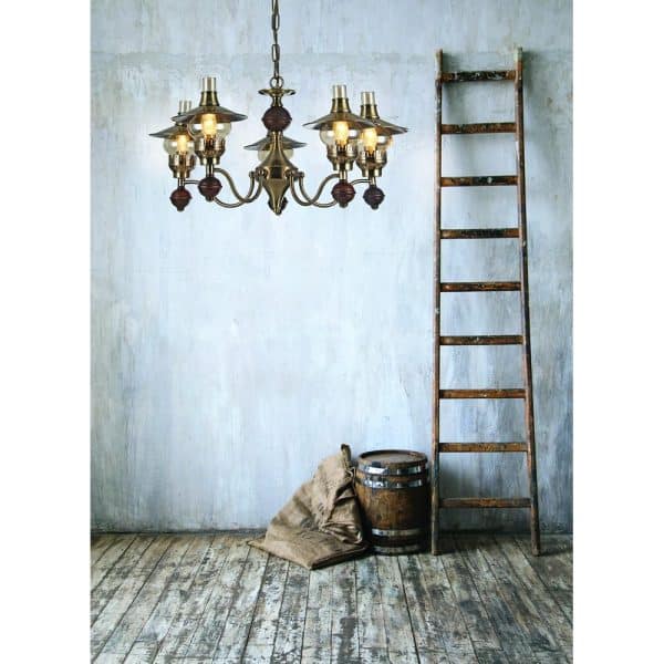 Подвесная люстра Arte Lamp TRATTORIA A5664LM-5AB — изображение 3