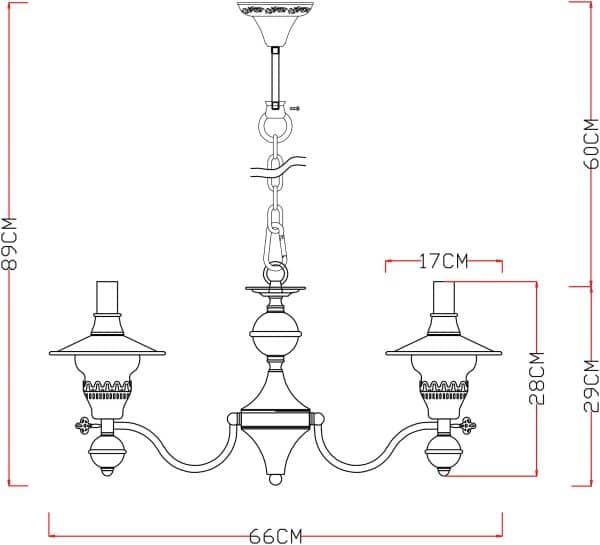 Подвесная люстра Arte Lamp TRATTORIA A5664LM-5AB — изображение 4