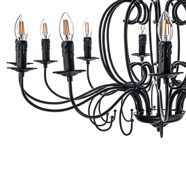 Подвесная люстра Arti Lampadari Amaro E 1.1.12 B — изображение 2