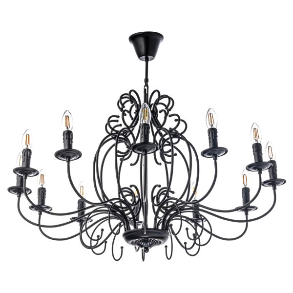 Подвесная люстра Arti Lampadari Amaro E 1.1.12 B — изображение 3