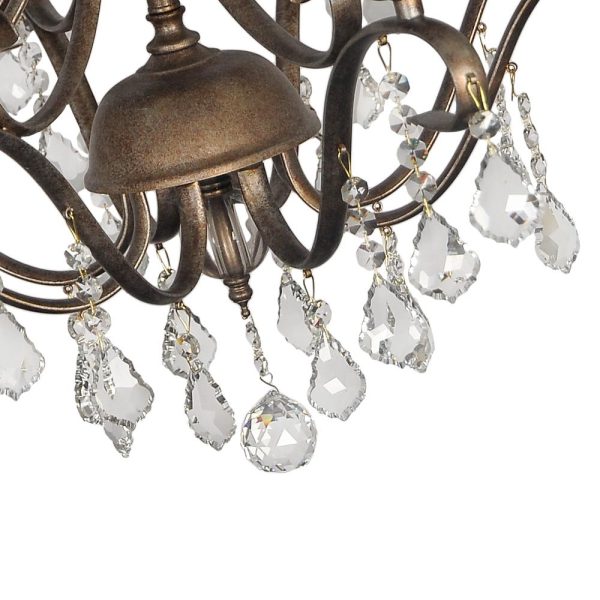 Подвесная люстра Arti Lampadari Borgese E 1.1.8.602 GB — изображение 2