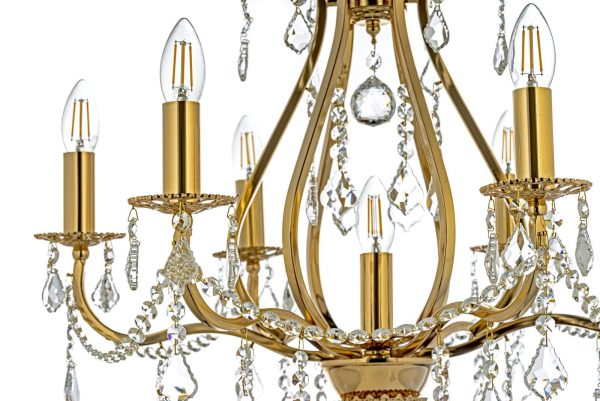 Подвесная люстра Arti Lampadari Ercolano E 1.1.6.602 G — изображение 3