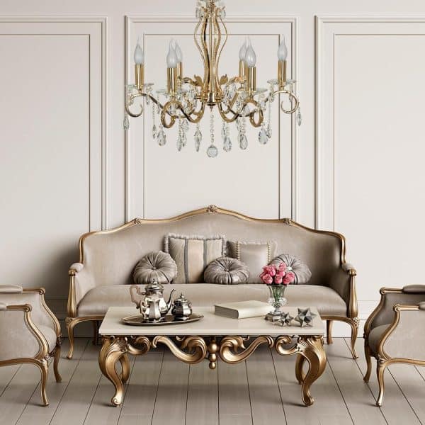 Подвесная люстра Arti Lampadari Vesuvio E 1.1.6.601 G — изображение 3