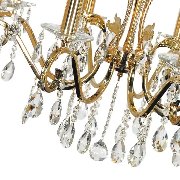 Подвесная люстра Arti Lampadari Vesuvio E 1.1.8.601 G — изображение 2