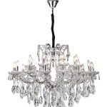 Подвесная люстра Dio DArte Asfour Cristallo E 1.1.24.200 N