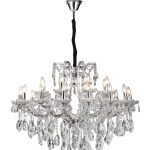 Подвесная люстра Dio DArte Elite Cristallo E 1.1.24.600 N