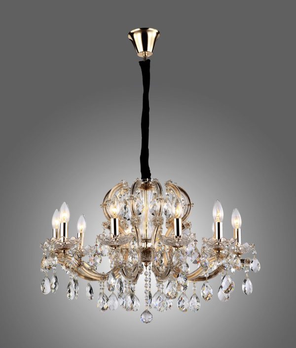 Подвесная люстра Dio DArte Elite Diamante E 1.1.10.600 G — изображение 2