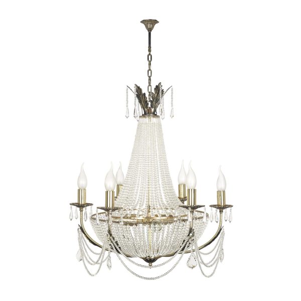 Подвесная люстра Dio DArte Elite Recetto E 1.6.6.100 GH Подвесная люстра Dio DArte Elite Recetto E 1.6.6.100 GH