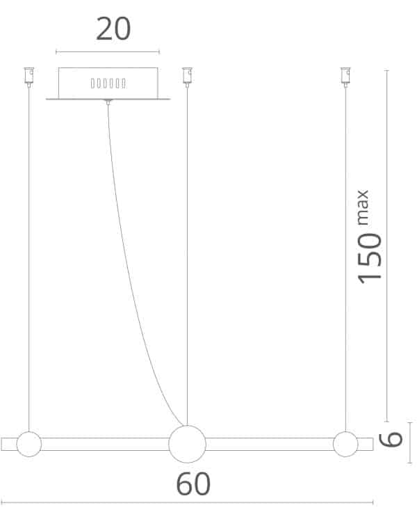 Подвесная люстра Divinare AMADEO 1123/04 SP-65 — изображение 5