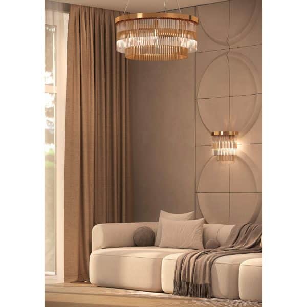 Подвесная люстра Divinare BRILLANTE 6813/17 LM-8 — изображение 2