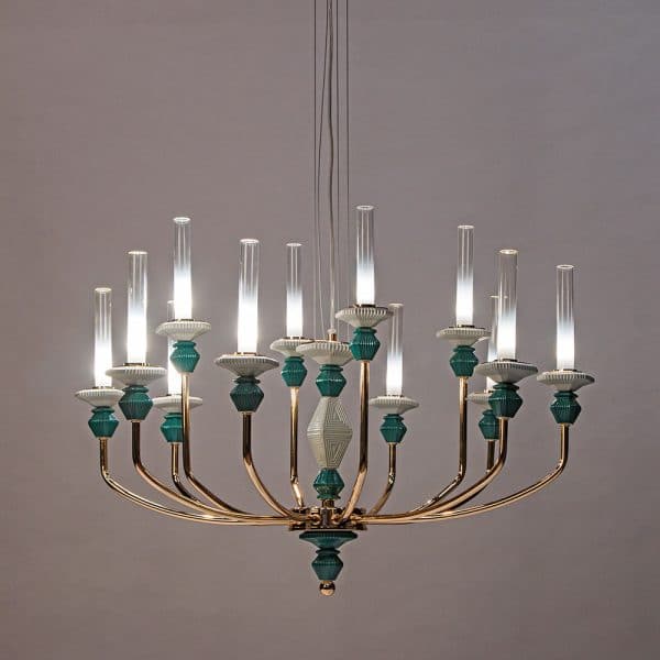 Подвесная люстра Divinare CAPELLO 4947/01 SP-12 — изображение 2