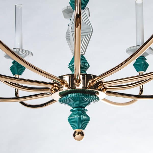 Подвесная люстра Divinare CAPELLO 4947/01 SP-12 — изображение 4