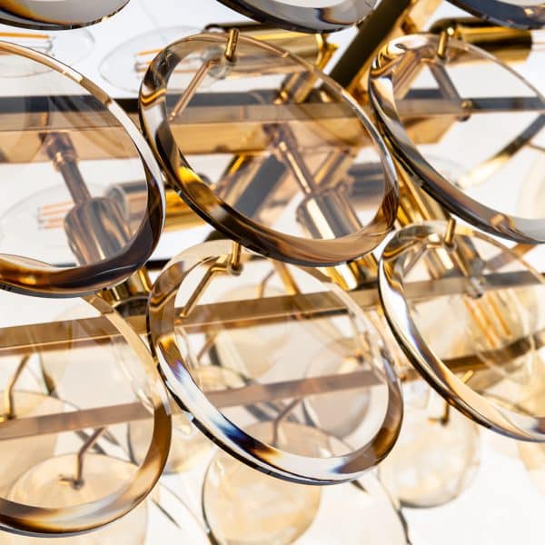 Подвесная люстра Divinare CHLOE 7566/01 SP-13 — изображение 4