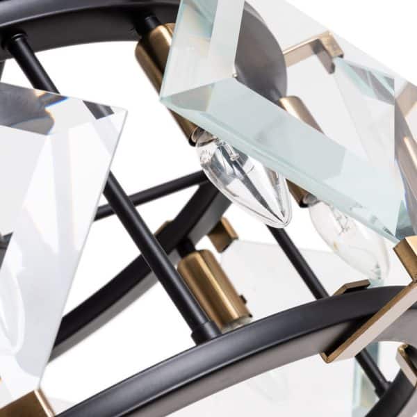 Подвесная люстра Divinare ELLIOT 7304/04 SP-8 — изображение 3