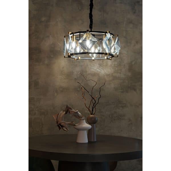 Подвесная люстра Divinare ELLIOT 7304/04 SP-8 — изображение 5