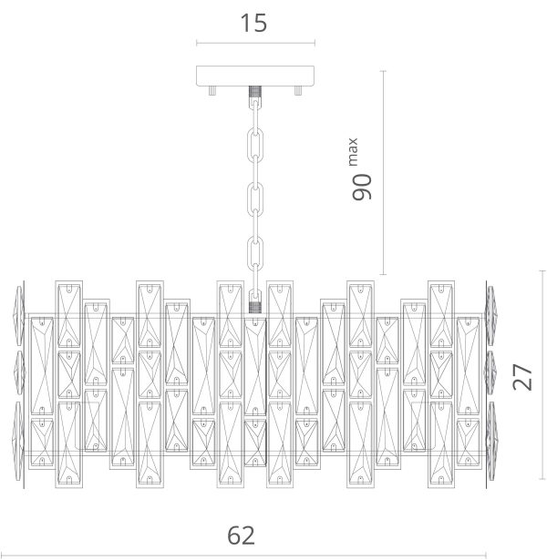 Подвесная люстра Divinare MEDEA 1684/01 LM-10 — изображение 5