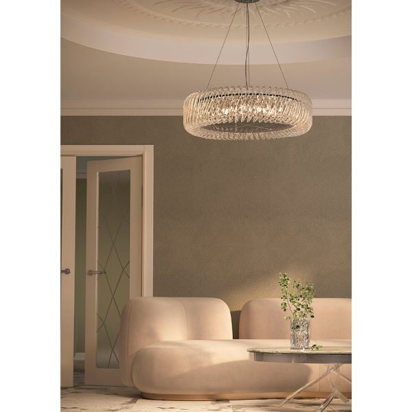 podvesnaja-ljustra-divinare-megan-756802-lm-12-2 Подвесная люстра Divinare MEGAN 7568/02 LM-12 — изображение 3