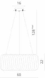 Подвесная люстра Divinare MEGAN 7568/02 LM-9 — изображение 5