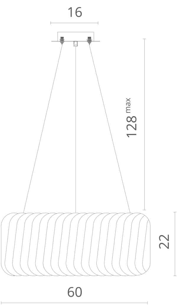 Подвесная люстра Divinare MEGAN 7568/02 LM-9 — изображение 5