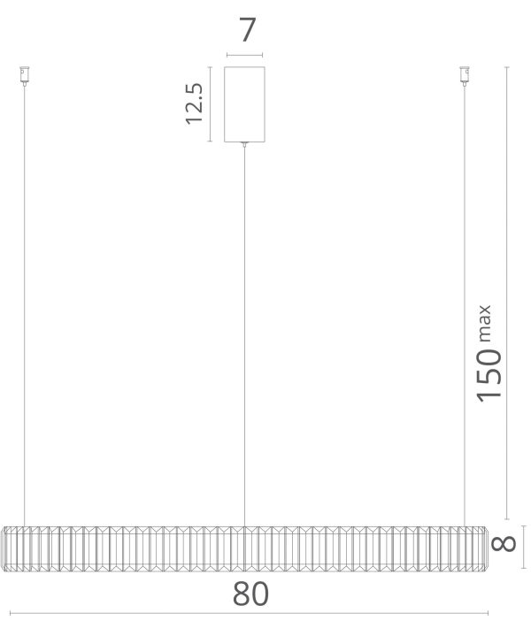 Подвесная люстра Divinare RENATA 1135/02 SP-48 — изображение 5