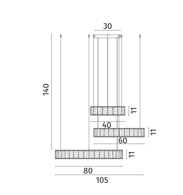 Подвесная люстра Divinare TERESA 1134/17 SP-88 — изображение 4
