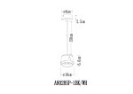 Подвесной светильник Arte Lamp AMAKS A8028SP-1BK — изображение 2