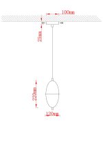 Подвесной светильник Arte Lamp ANDROMEDA A2089SP-3GO — изображение 2