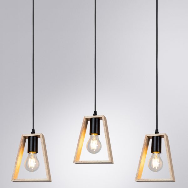 Подвесной светильник Arte Lamp BRUSSELS A8030SP-3BK — изображение 2
