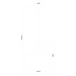 Подвесной светильник Arte Lamp CAPPELLO A3407SP-1BK — изображение 5