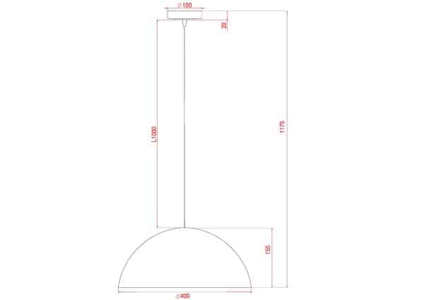 Подвесной светильник Arte Lamp CARMEL A7077SP-1BK — изображение 5
