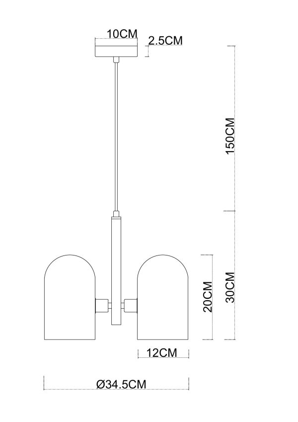 Подвесной светильник Arte Lamp CASSEL A5454SP-3PB — изображение 3