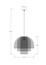 Подвесной светильник Arte Lamp CASTELLO A7064SP-1BK — изображение 4