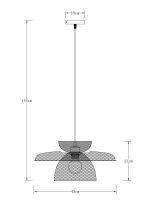 Подвесной светильник Arte Lamp CASTELLO A7067SP-1BK — изображение 3