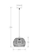 Подвесной светильник Arte Lamp CELESTA A7058SP-1WH — изображение 5