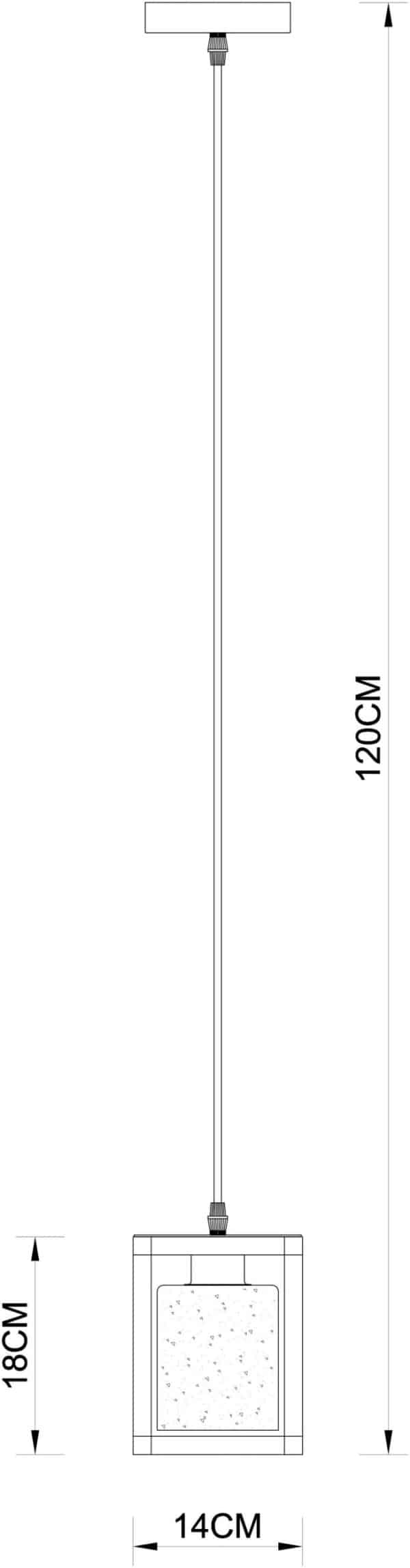 Подвесной светильник Arte Lamp DUBLIN A7025SP-1BK — изображение 4