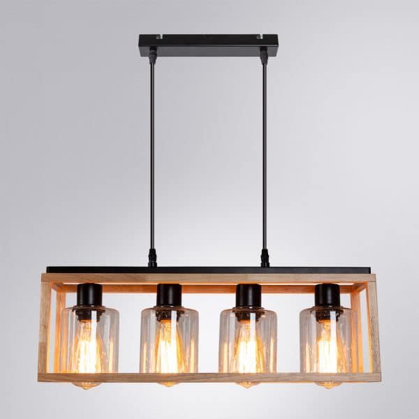 Подвесной светильник Arte Lamp DUBLIN A7025SP-4BK — изображение 2