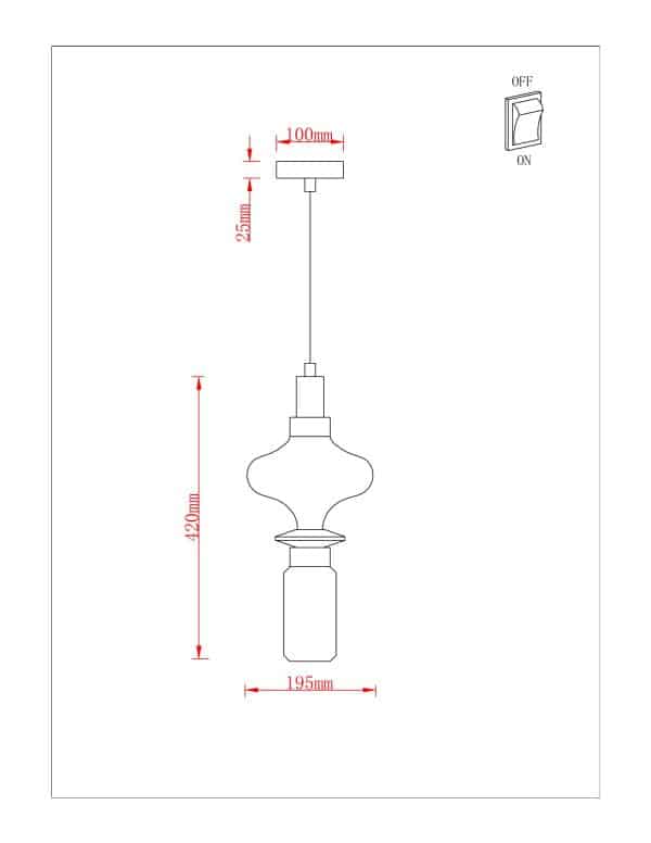 Подвесной светильник Arte Lamp FIORATO A2442SP-10PB — изображение 3