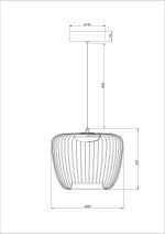 Подвесной светильник Arte Lamp FLARE A3529SP-12BK — изображение 3