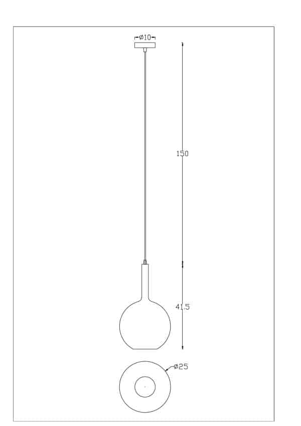 Подвесной светильник Arte Lamp Gala A2725SP-1SG — изображение 5