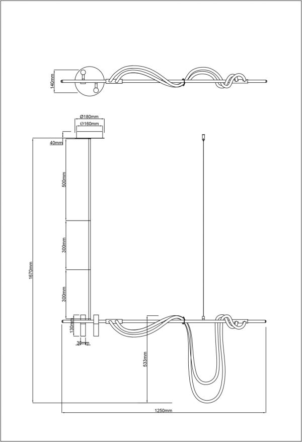 Подвесной светильник Arte Lamp KLIMT A2850SP-45BK — изображение 4